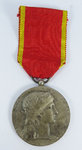 Frankreich, Medaille "La Societe Industrielle de L'est", Silber ,Original