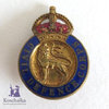 England, Civil Defence Corps Knopflochabzeichen, Original