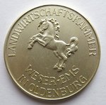 Medaille Landwirtschaftskammer Oldenburg, Für besondere Tierzüchterische Leistungen
