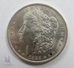 USA, 1 Morgen Dollar, Silbermünze von 1885, Erh. stgl-