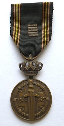 Belgien, Medaille für Kriegsgefangene, 1940-1945, Original