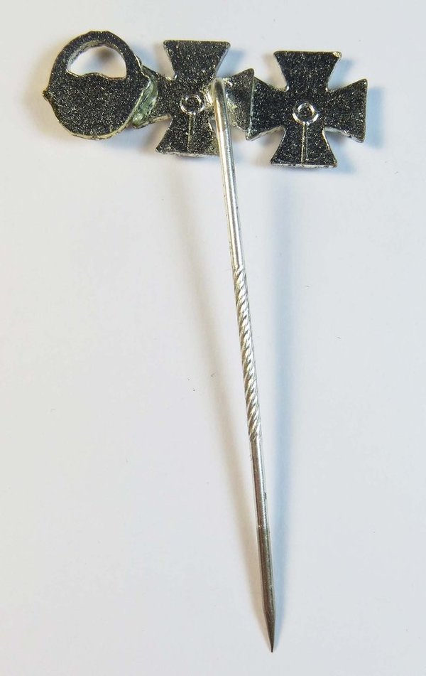 BRD, Miniaturnadel mit Eisernen Kreuz 1. Klasse und Schnellbootabzeichen, Original