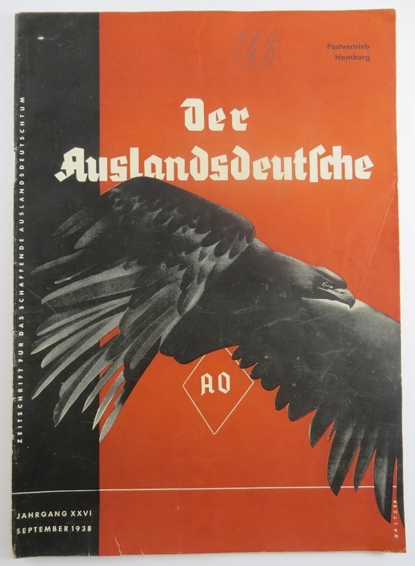 Zeitschrift, Der Auslandsdeutsche, 1938, Seiten 293 - 328