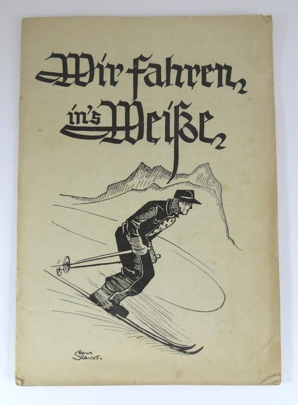 Wir fahren ins Weiße, Deutscher Reichsbund für Leibesübungen, 1937