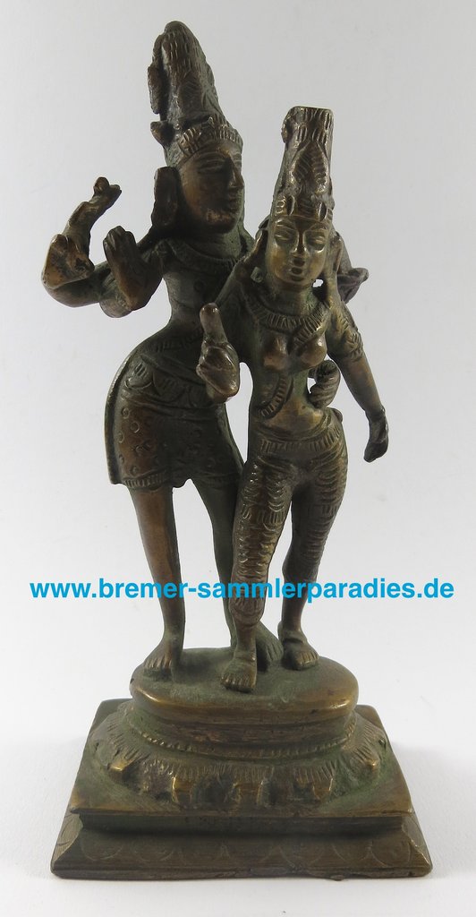 Zwei Tempeltänzerinnen aus Asien, Bronze, 60er Jahre