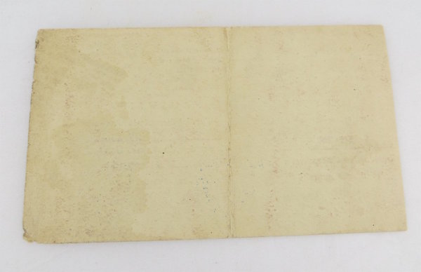Ausweis für Angestellten der Charkower Universität, 2. Weltkrieg, Original