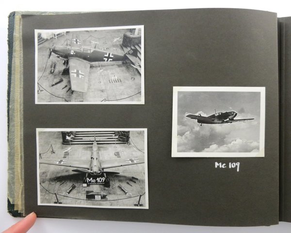Fotoalbum der Luftfahrt Ausstellung in Hannover 1940, III. Reich, Original