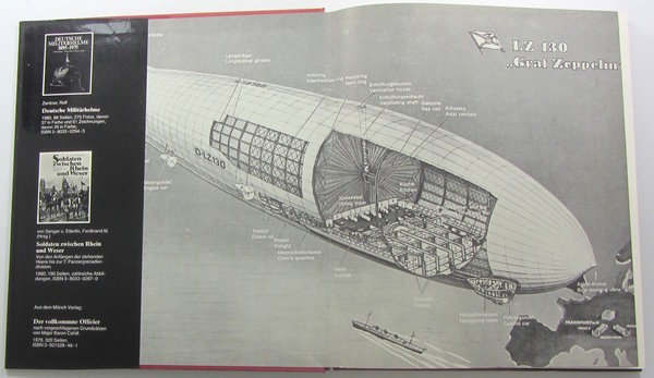 Luftschiffe, Die Geschichte der deutschen Zeppeline, 1980, 172 Seiten