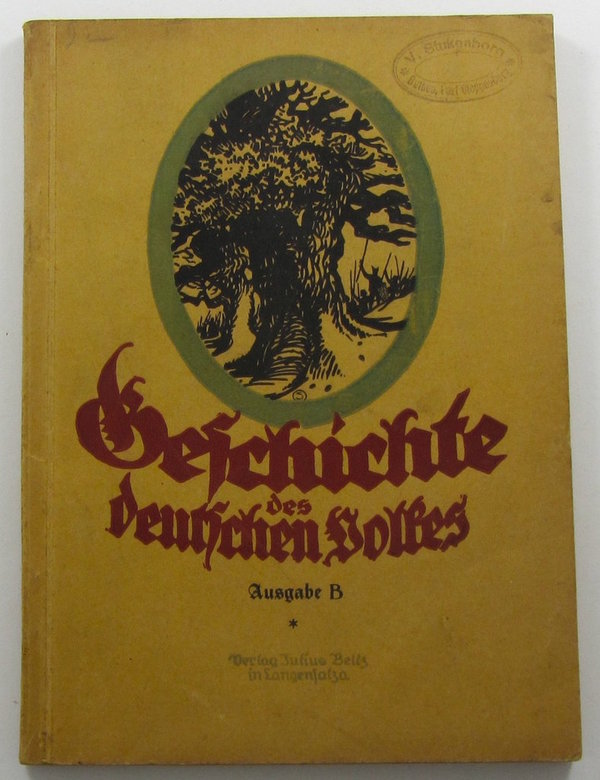 Geschichte des Deutschen Volkes, Ausgabe B, 1926, 166 Seiten
