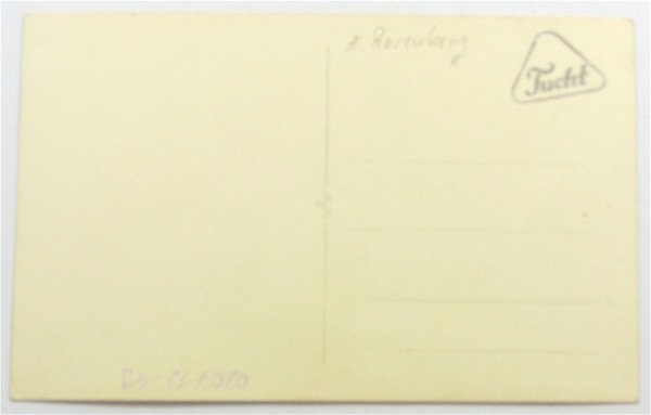 Postkate mit Reichsminister für besetzte Ostgebiete Alfred Rosenberg, III. Reich, Original