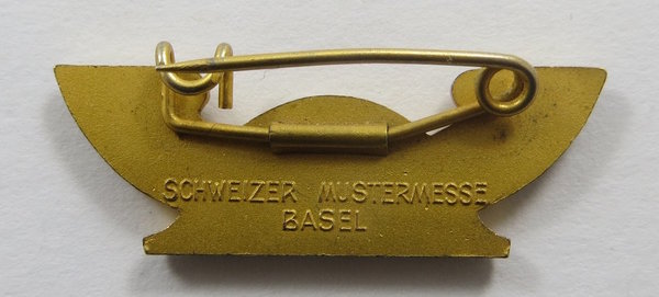 Schweiz, Abzeichen Mustermesse Basel, Original