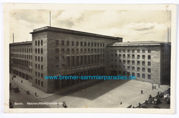 AK / Postkarte, Berlin. Reichsluftfahrtministerium, III. Reich, gelaufen, Original