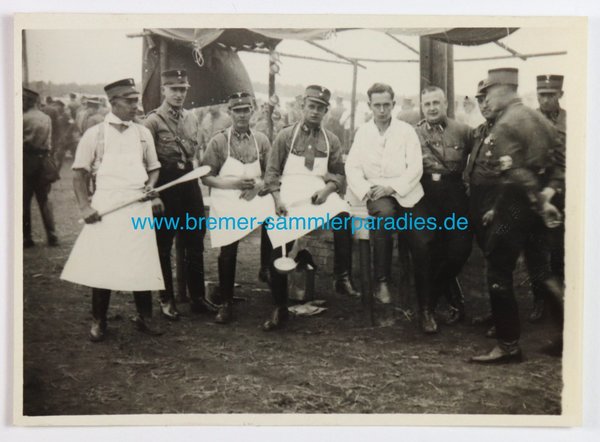 Foto von SA-Treffen Küchenmannschaft, III. Reich, Original