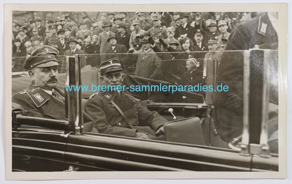 AK / Postkarte, Bernhard Rust – NSDAP Reichsminister Hannover 1933, III. Reich, Original