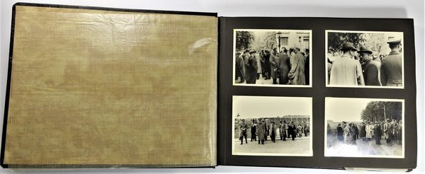 Fotoalbum eines Soldaten "Meine Dienstzeit", 2. Weltkrieg, Original