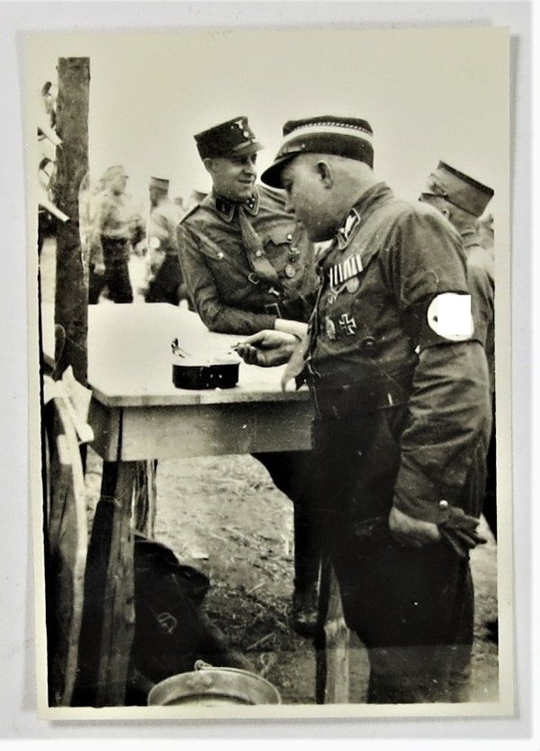 Foto von Gruppenführer und Würdenträger der SA, III. Reich, Original