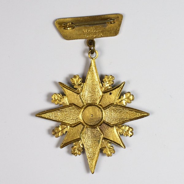 Medaille der Turngemeinde Bornheim 1930, emailliert, Original