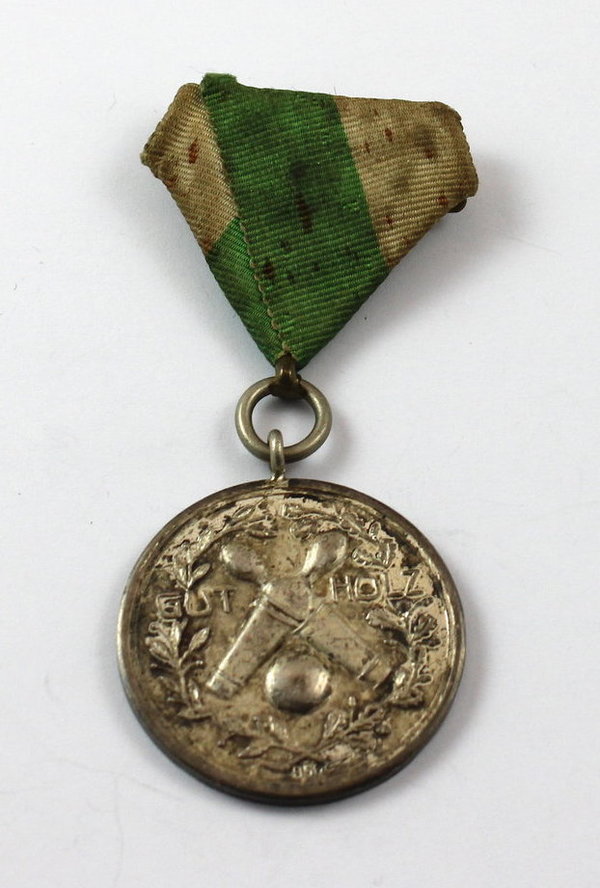 Antike 950er Silber "Gut-Holz" Kegel Medaille von 1932, Original