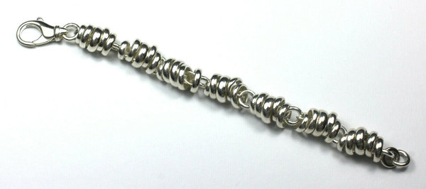 925er Sterling Silber Armband, Bastian Design, 18 cm lang