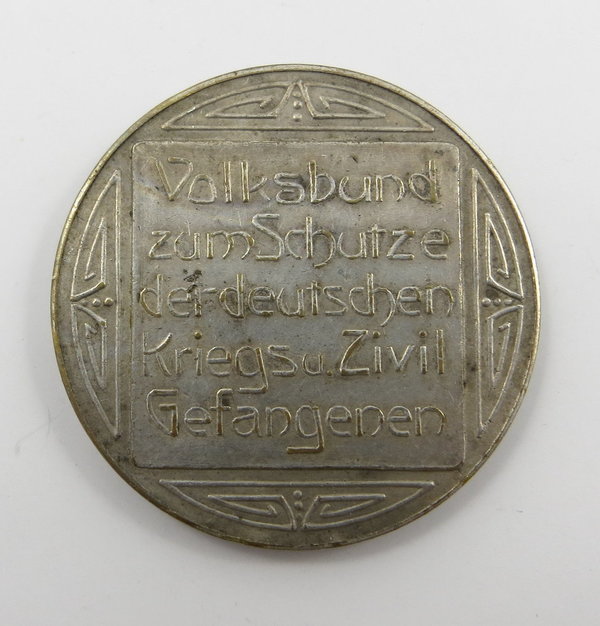 Medaille Sehnsucht, Volksbund zum Schutze der deutschen Kriegs u. Zivilgefangenen, Original