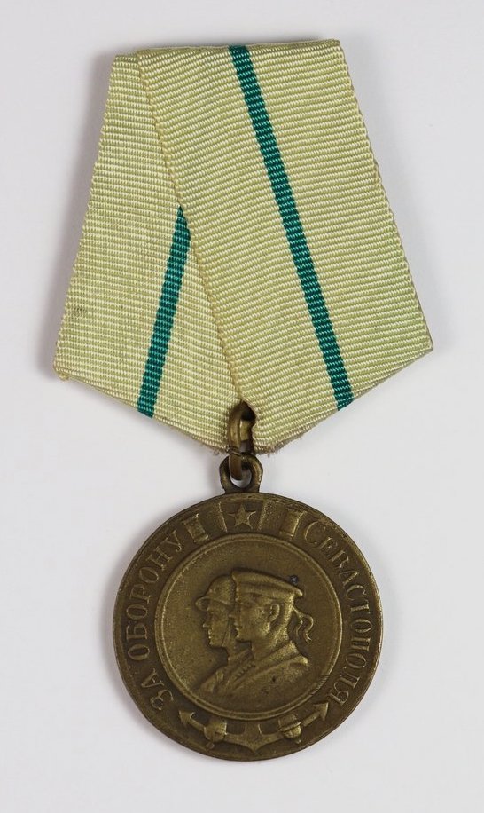 Russland, Sowjetunion, UdSSR, Medaille für die Verteidigung Sewastopols, Replika !