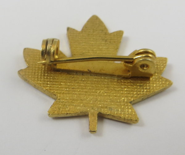 Abzeichen, Canada, emailliert und vergoldet