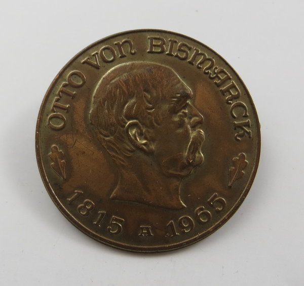 BRD, Medaille 150 Jahre Bismarck 1815-1965