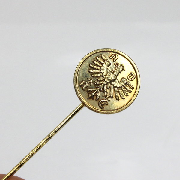 ADAC Ehrenanstecknadel in 333er Gold, Gewicht 1,4 Gramm