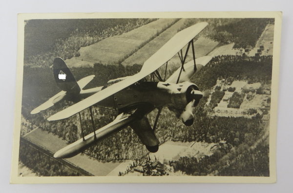 AK / Postkarte, Unsere Wehrmacht Arado Ar 95-Land als Nachtaufklärer, III.Reich, Original