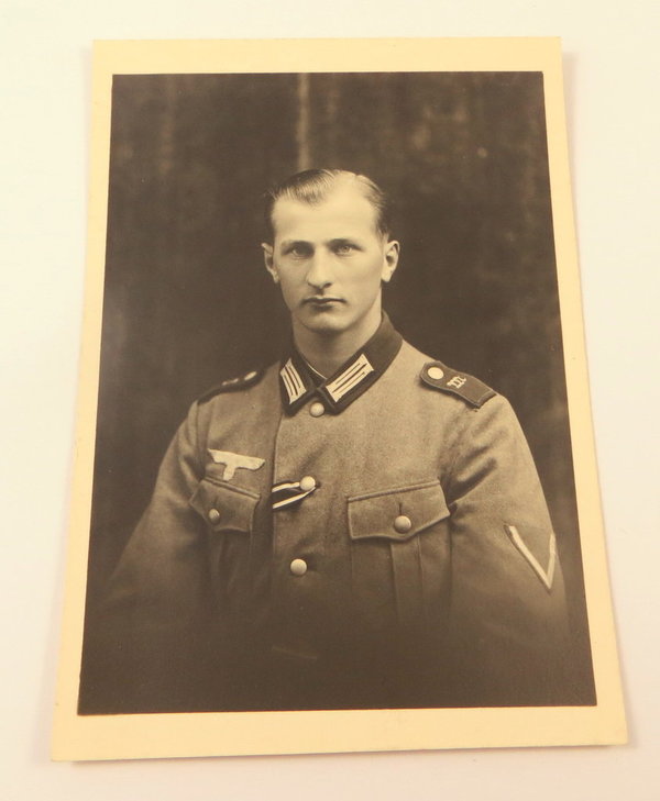 Foto, Portrait, Deutsche Wehrmacht, Eisernes Kreuz Träger, III. Reich, Original