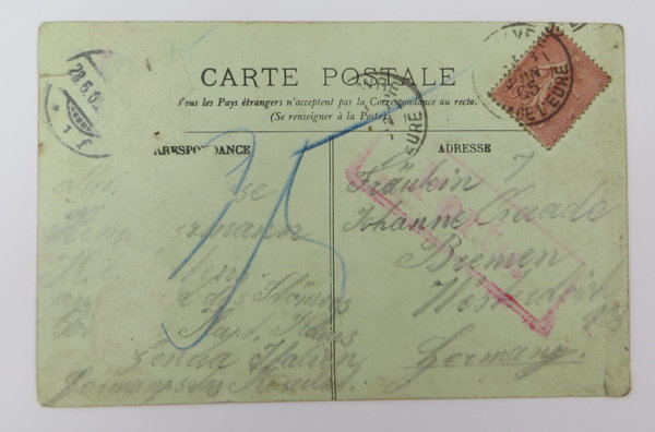 AK / Postkarte, Frankreich, Le Havre, 1905, Original