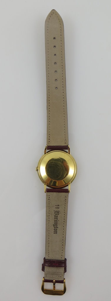 Vintage Eterna-Matic Centenaire Armbanduhr mit 18 Karat Gelbgold