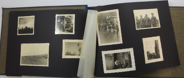 Fotoalbum eines Soldaten der Luftwaffe, 81 Fotos, 2. Weltkrieg, Original