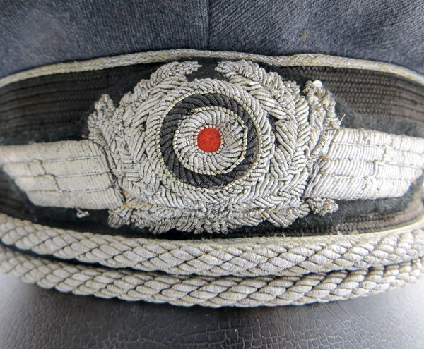 Schirmmütze für Offizier der Luftwaffe, III. Reich, Original