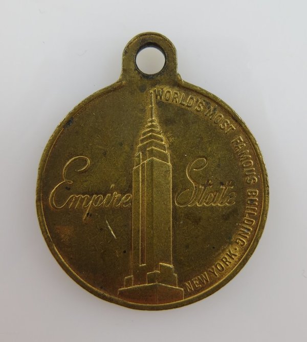 USA, New York Empire State Building Medaille, Original