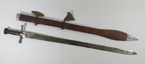 Afrikanisches Schwert, Äthiopen/Nordafrika, 19/20. Jahrhundert
