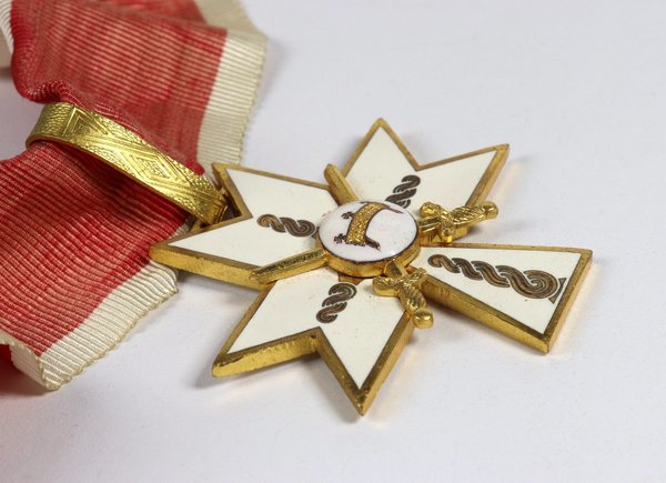 Kroatien, Orden der Krone Zvonimirs, 1, Klasse, vergoldet und emailliert