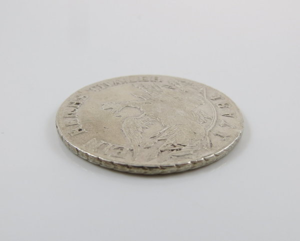 Preußen, 1 Taler 1781 A.,  Brandenburg, Friedrich II der Große 750er Silbermünze, ss.