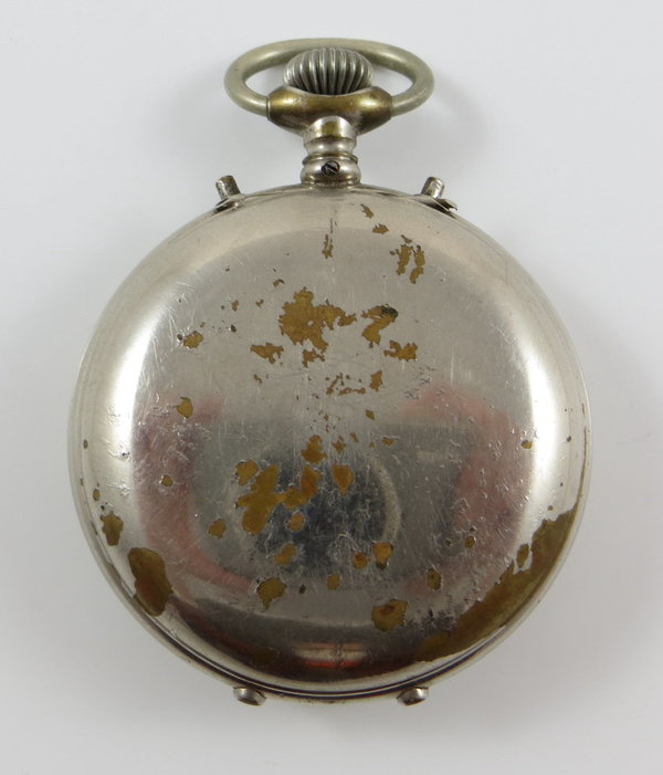 Antike Taschenuhr mit Wecker, um 1910/20
