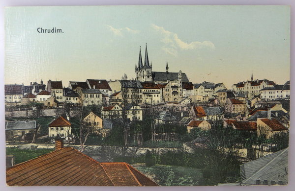 AK / Postkarte, Chrudim, Tschechei, um 1909, Original