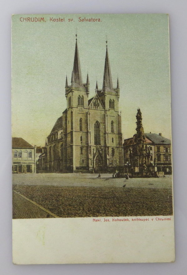 AK / Postkarte Chrudim, Tschechei Kloster sv. Salvatora, um 1910, Original