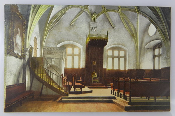 AK / Postkarte, Prag, Tschechei, Königliche Burg Landtagsstube, um 1910, Original