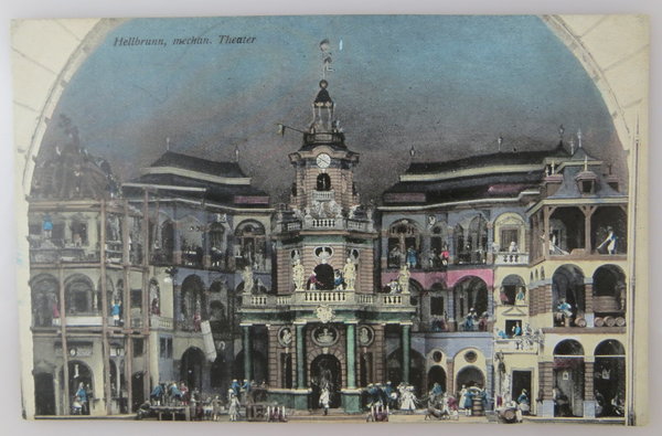 AK / Postkarte, Hellbrunn, Salzburg, mechanisches Theater, Original