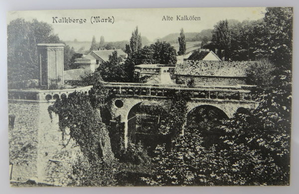 AK / Postkarte, Kalkberge (Mark) Alte Kalköfen, um 1910, Original