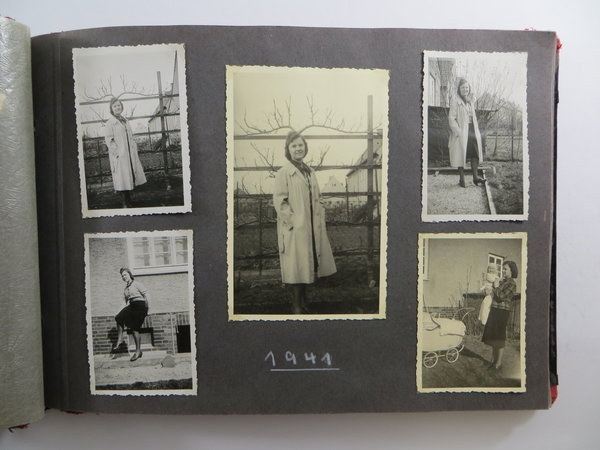 RAD Fotoalbum einer jungen Dame, ca. 200 Fotos, III. Reich, Original