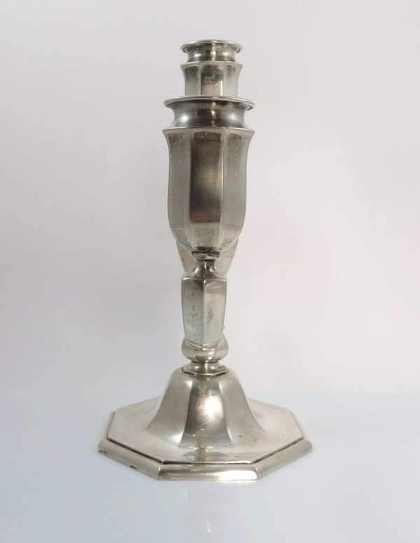 Antiker Dreiarmiger Kerzenleuchter aus 830 Silber, Art Déco, Wilkens