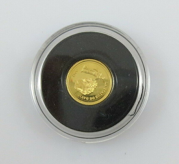 Goldmünze aus Republik of Benin P. R., 1500 Francs, 2007
