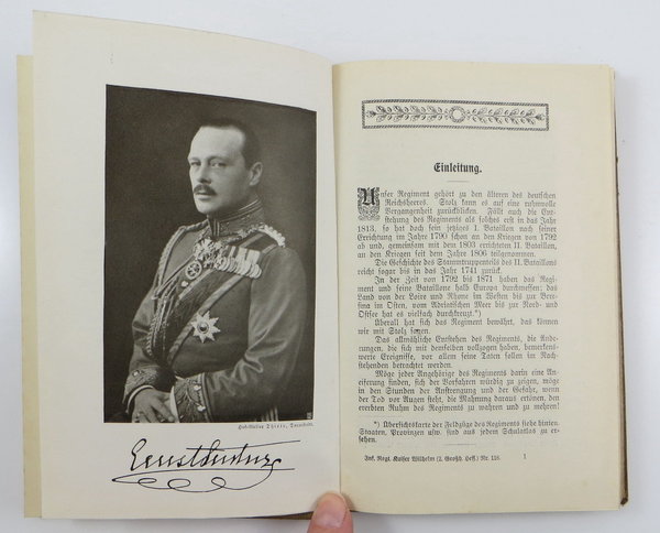 "Infanterie-Regiment Kaiser Wilhelm" Kaiserreich, 200 Seiten + 2 Karten