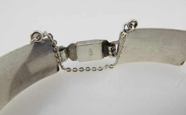 Antikes 835er Silber Art déco Armband, Handarbeit um 1930