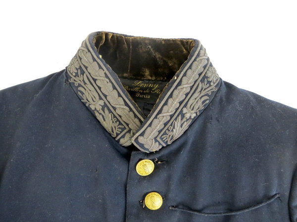 Frankreich, Uniform eines hohen Offiziers der französischen Marine aus Napeoleon III Zeit, Original
